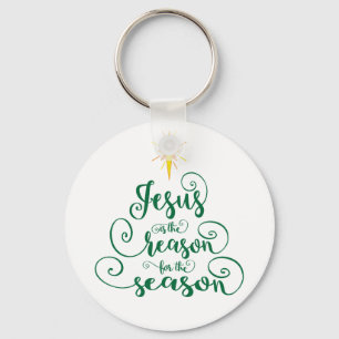 Jesus is the Reason for the Season Keychain