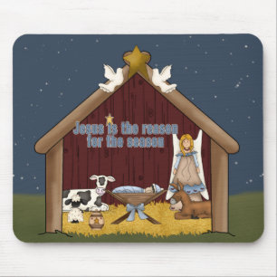 Jesus is the Reason for the Season Mousepad