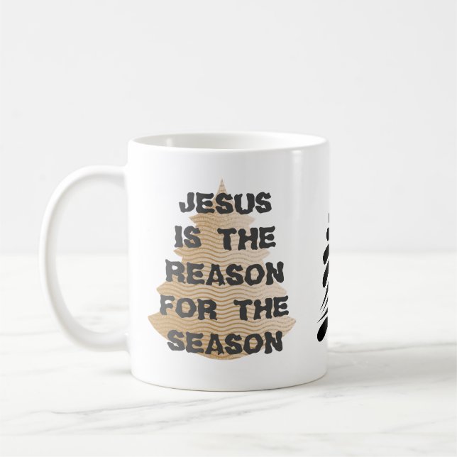 JESUS IS THE REASON FOR THE SEASON MUG (Left)