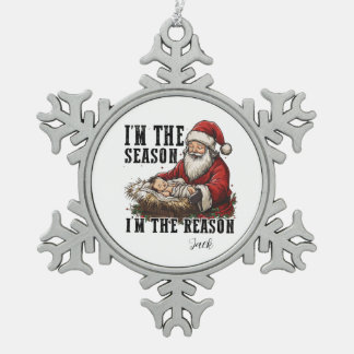 Jesus Is the Reason for the Season Ornament