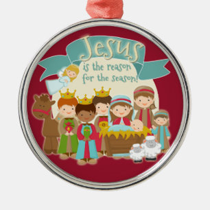 "Jesus is the reason for the season" Ornament