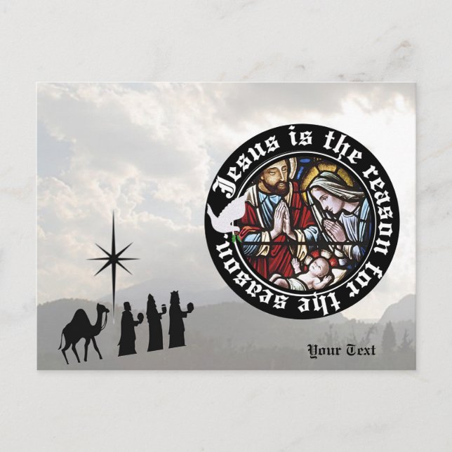Jesus is the Reason for the Season Postcard (Front)