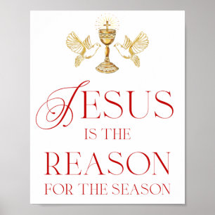 Jesus Is The Reason For The Season Poster