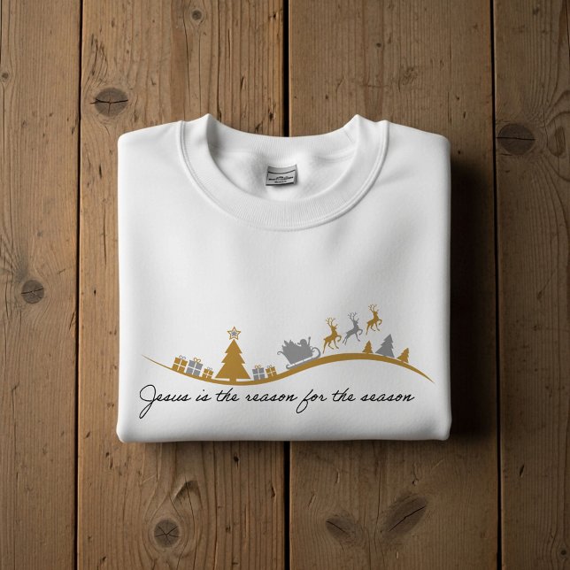 Jesus Is the Reason for the Season  Sweatshirt (Creator Uploaded)