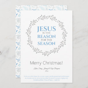 Jesus is the Reason for the Season Wreath