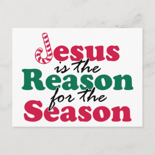 Jesus is the Reason Holiday Postcard