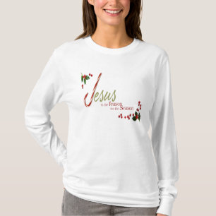 Jesus is the Reason Ladies Long Sleeve T Shirt
