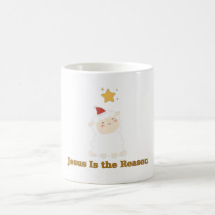 Jesus Is the Reason Lamb Star Mug