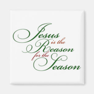 Jesus is the reason magnet