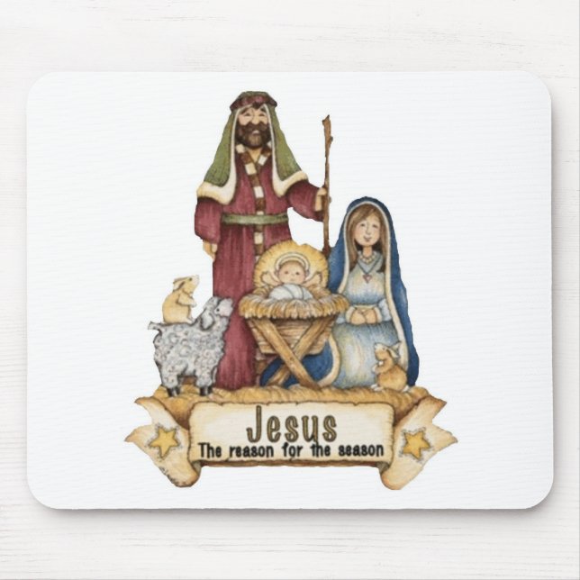 Jesus Is The Reason - Mousepad (Front)