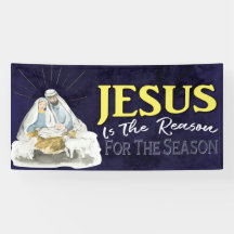 Jesus Is The Reason Nativity Christmas Church