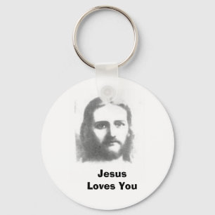 jesus, Jesus Loves You Key Ring