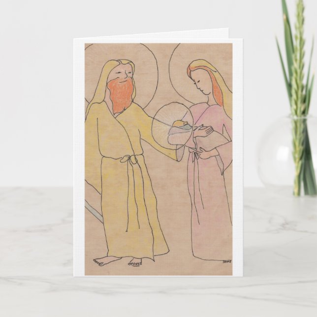 Jesus Joseph and Mary Card (Front)