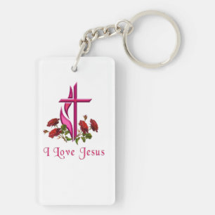 Jesus Key Ring