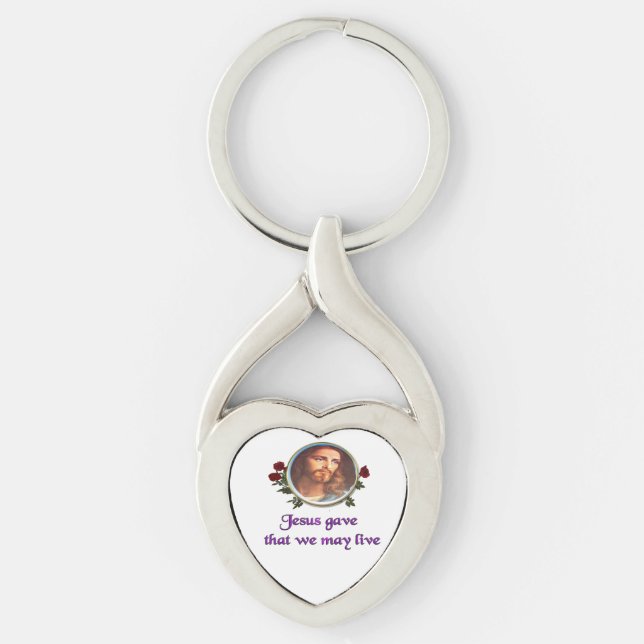 Jesus  key ring (Front)
