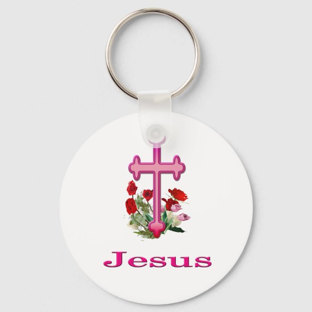Jesus  key ring (Front)