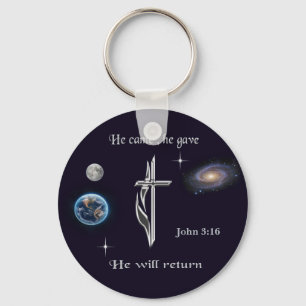 Jesus Key Ring