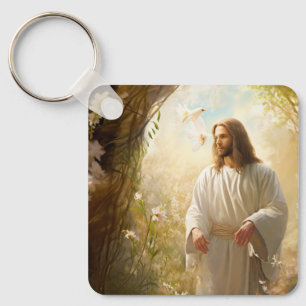 Jesus Keychain