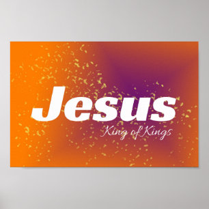 Jesus, King of Kings, Christian concert poster