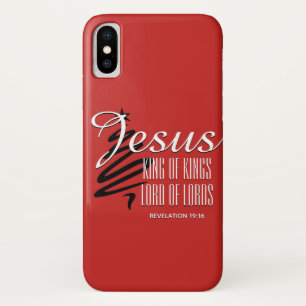 JESUS KING OF KINGS Christmas Christian Scripture Case-Mate iPhone Case