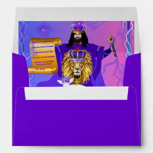Jesus King Of Kings Purple Envelopes