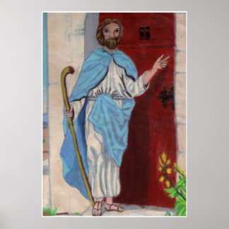 JESUS KNOCKS poster