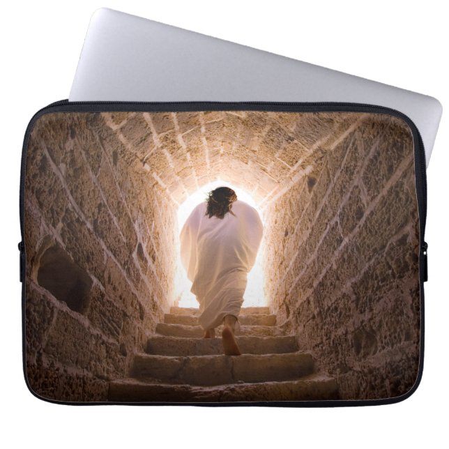 Jesus Laptop Sleeve (Front)
