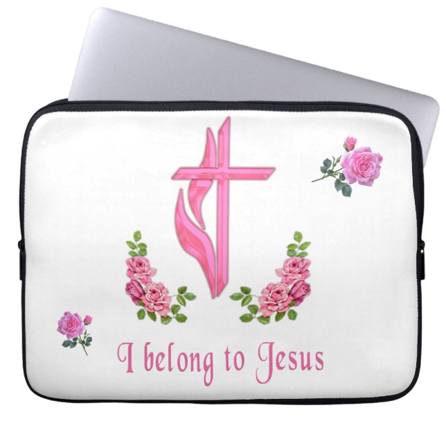 Jesus Laptop Sleeve (Front)