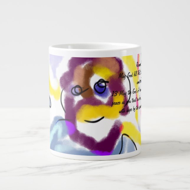 Jesus  large coffee mug (Front)