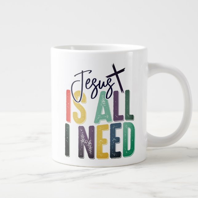 Jesus  large coffee mug (Right)