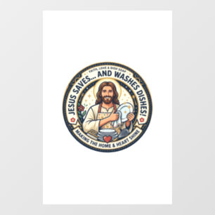 Jesus Laundry Chores Humour Shirt Christian Graphi