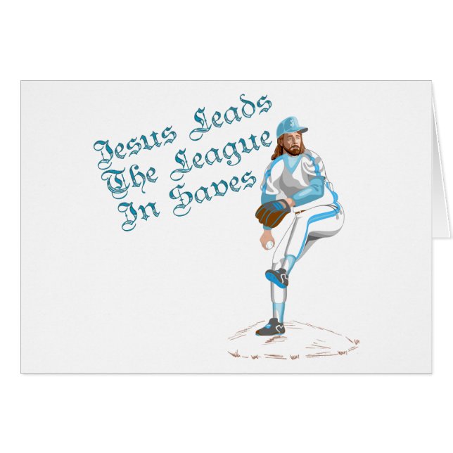 Jesus Leads The League In Saves (Front Horizontal)