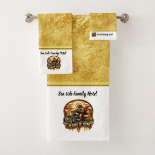 Jesus Leads Us Into New Beginnings Bath Towel Set