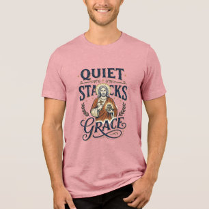 Jesus Librarian Graphic Tee Christian Art_1