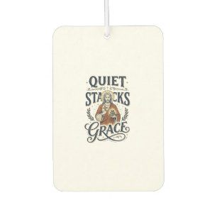 Jesus Librarian Graphic Tee Christian Art_1 Car Air Freshener