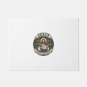 Jesus Library Card Archive Jesus Library Card Arch Doormat