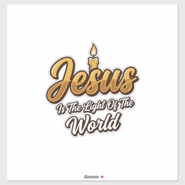 Jesus Light of the World Candle Christian Vector_1 (Sheet)