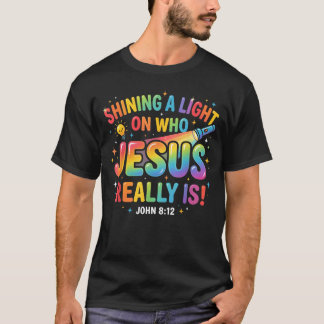Jesus Light Of The World Illumination Station Vbs T-Shirt