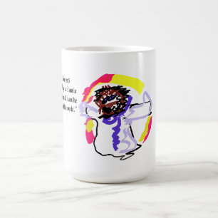 jesus light world coffee mug