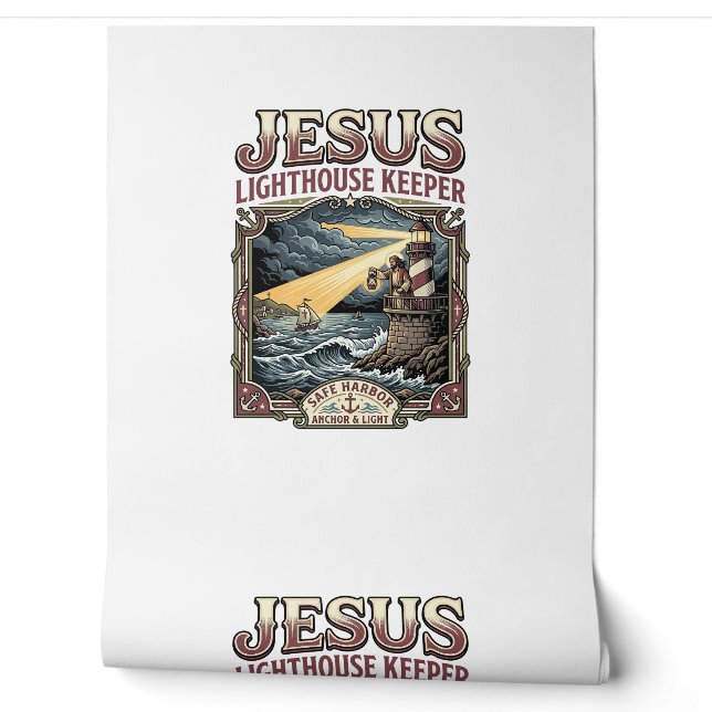 Jesus Lighthouse Keeper Jesus Lighthouse Keeper Ch Wallpaper (Unrolling)