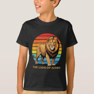 Jesus Lion Of Judah Christian Faith God Bible Vers T-Shirt