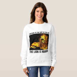 JESUS LION OF JUDAH ROARING, Christian T-shirts