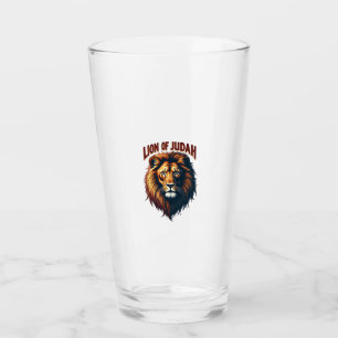 Jesus Lion of Judah Vintage Engraving Christian Te Glass