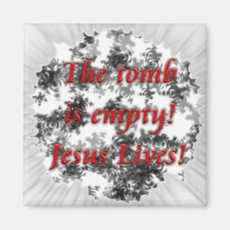 Jesus lives magnet