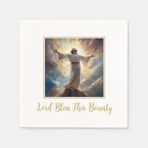 Jesus Lord Bless Paper Napkins