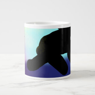 jesus love all heart large coffee mug