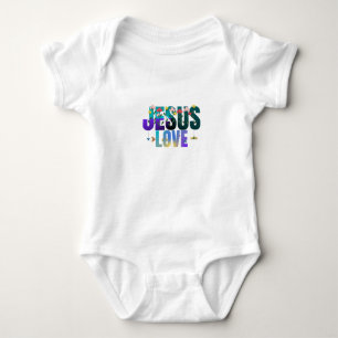 jesus love baby clothes  bodysuit