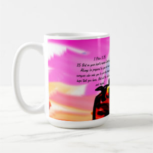 Jesus love coffee mug