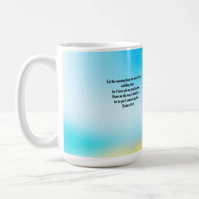 jesus love  coffee mug (Left)