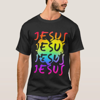 Jesus Love Heart Christian Faith John 3:16 T-Shirt